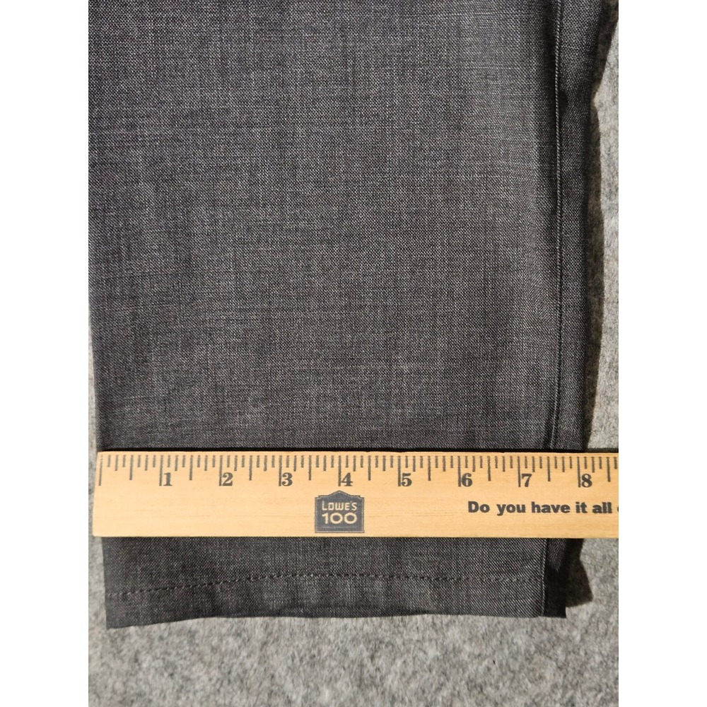Ermenegildo Zegna Trousers Mens 34x26 Gray Wool Stretch Straight Leg 4U8P06 GAN - Picture 5 of 9